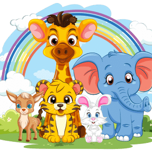 to mau dong vat animals