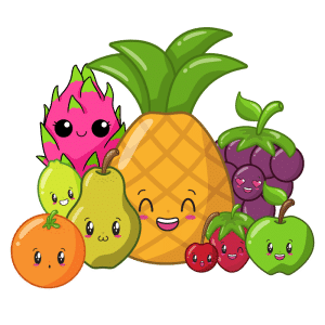 to mau trai cay thuc pham fruit