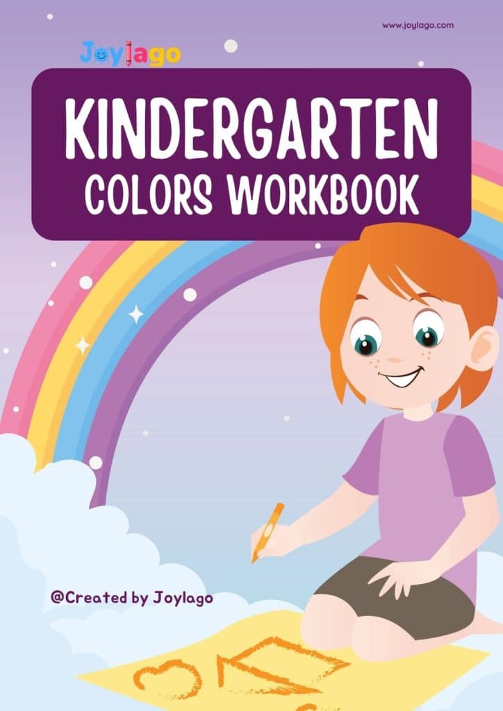 Colors Worksheet in Colorful Illustrative Style