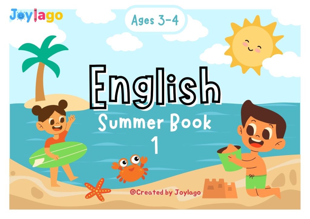 English Summer Book 1 for Pre school in Colorful Style