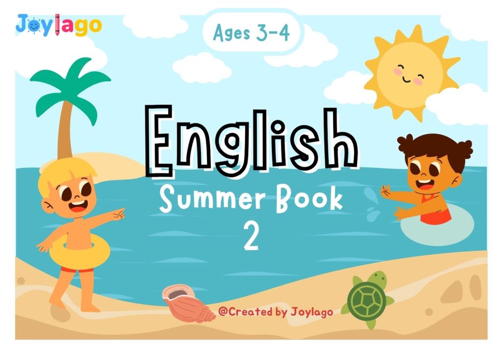English Summer Book 2 for Pre school in Colorful Style