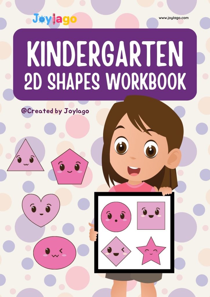 Shapes Worksheets in Colorful Illustrative Style