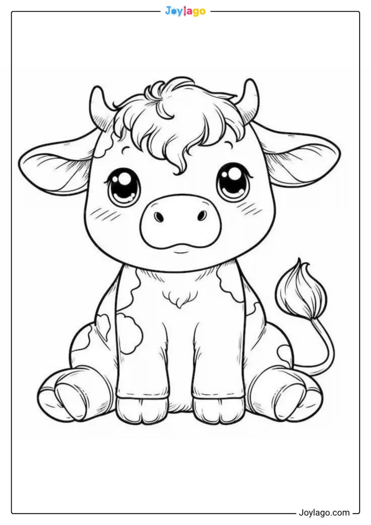 tranh to mau con bo cow coloring pages 74