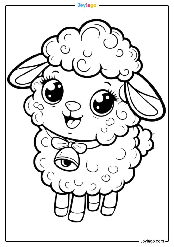 tranh to mau con cuu sheep coloring pages 51