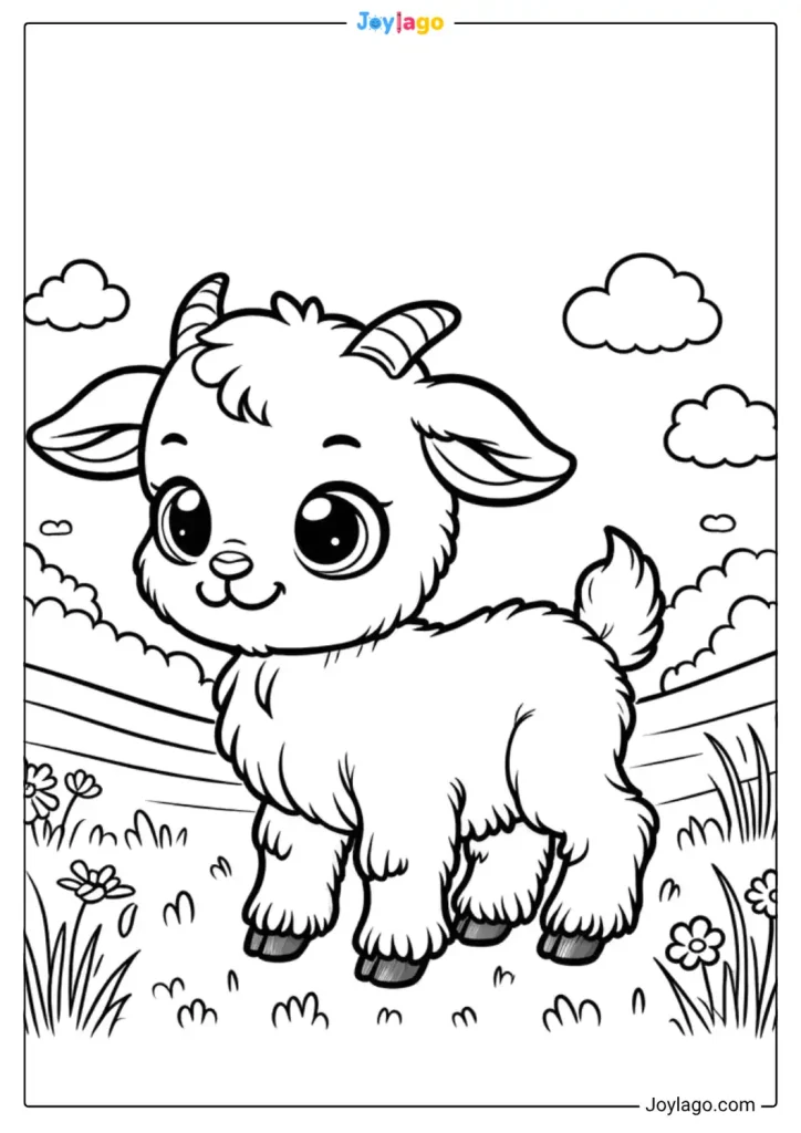 tranh to mau con de goat coloring pages 40