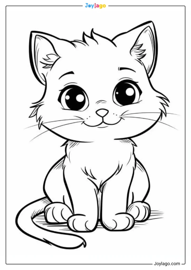 tranh to mau con meo cat coloring pages 66