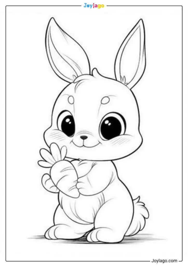 tranh to mau con tho rabbit coloring pages 43