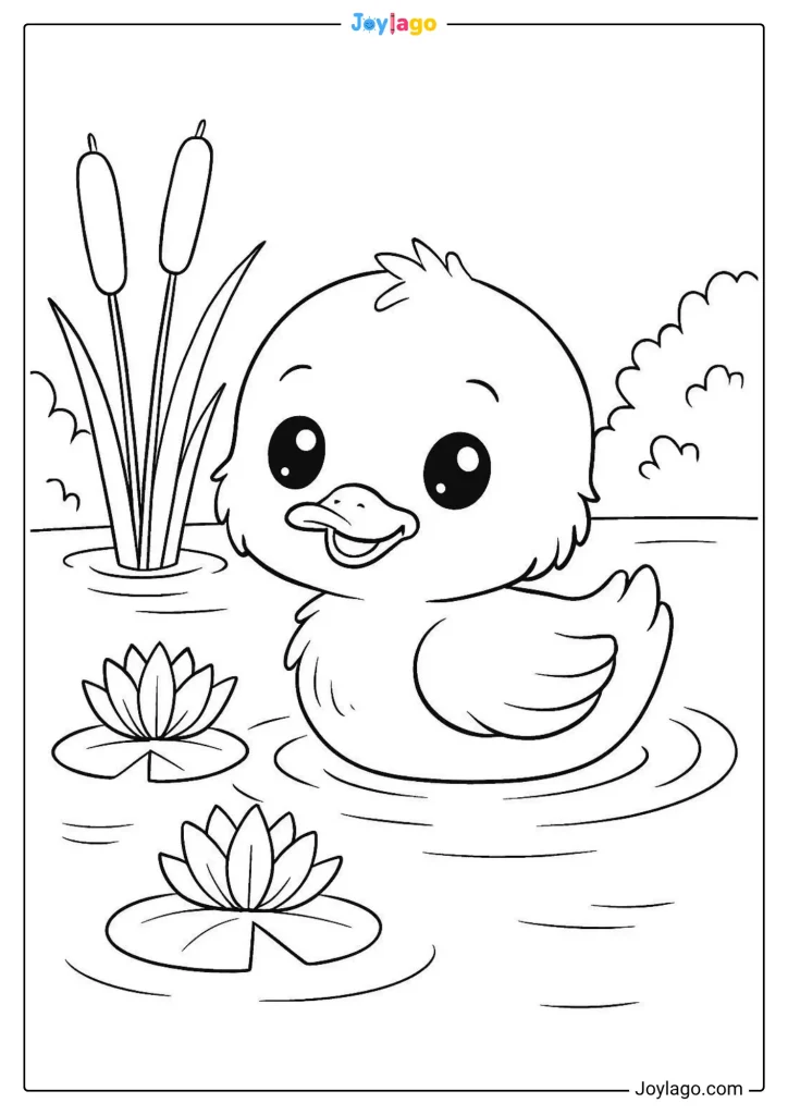 tranh to mau con vit ducks coloring pages 57