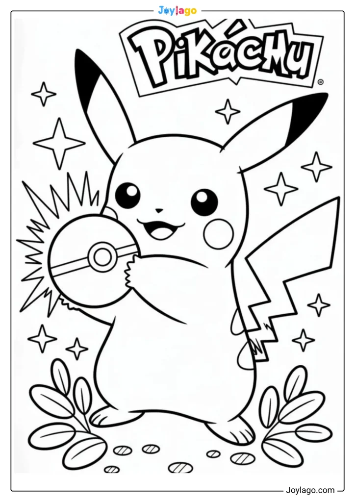 tranh to mau pikachu coloring pages 1