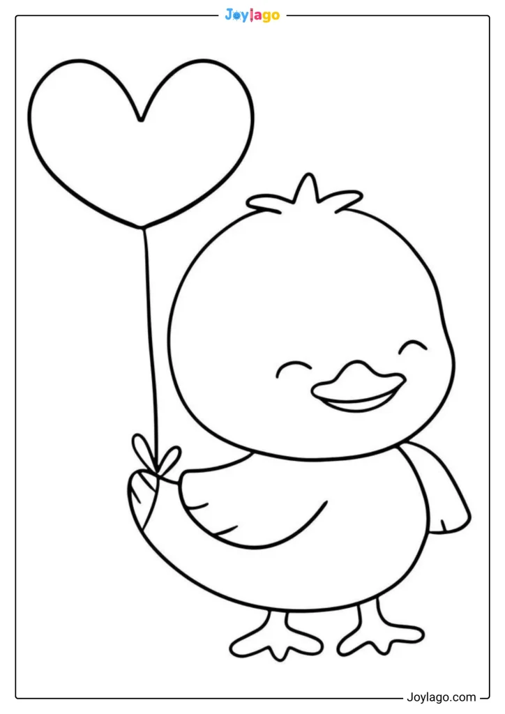 tranh to mau dong vat don gian cho be simple animals coloring pages 1