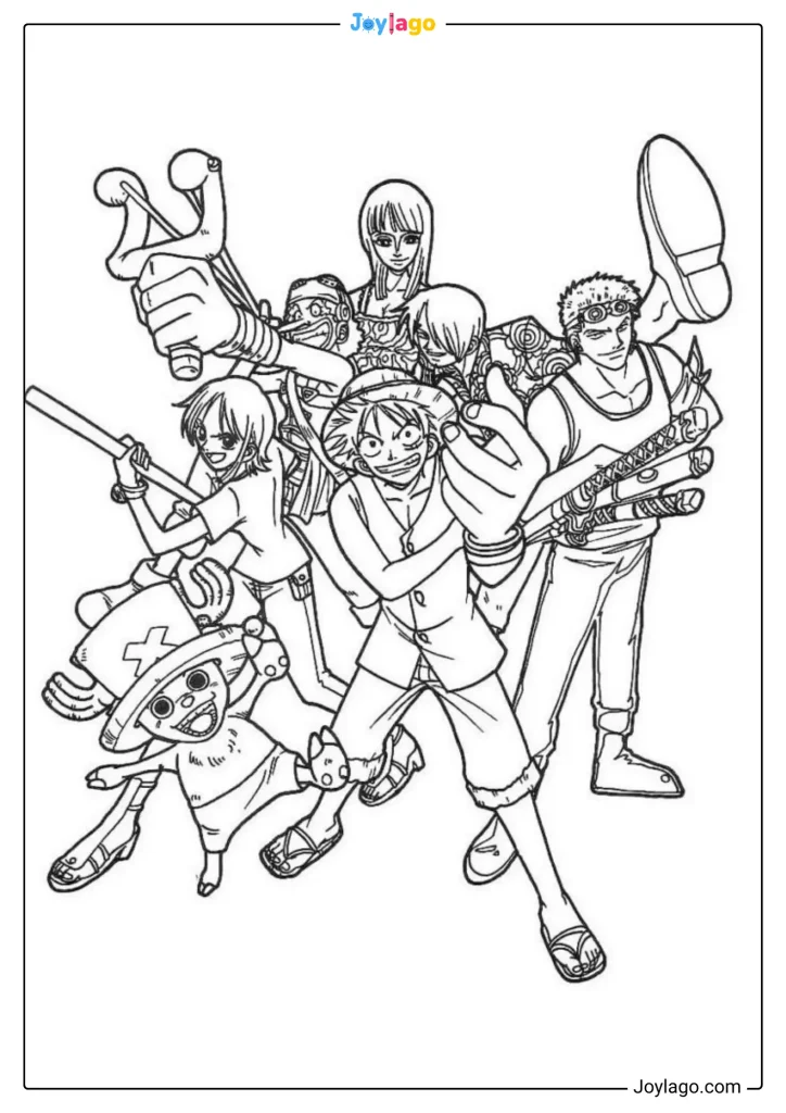 tranh to mau one piece coloring pages 49