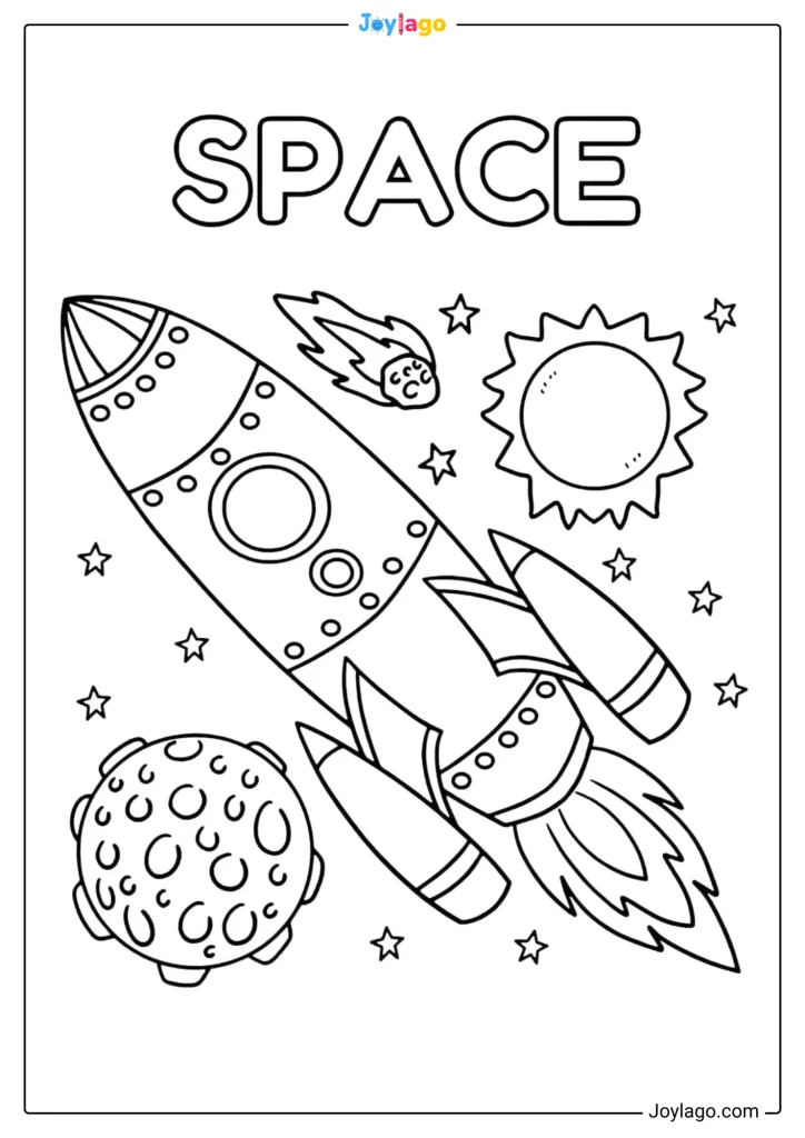 tranh to mau ten lua rocket coloring pages 31