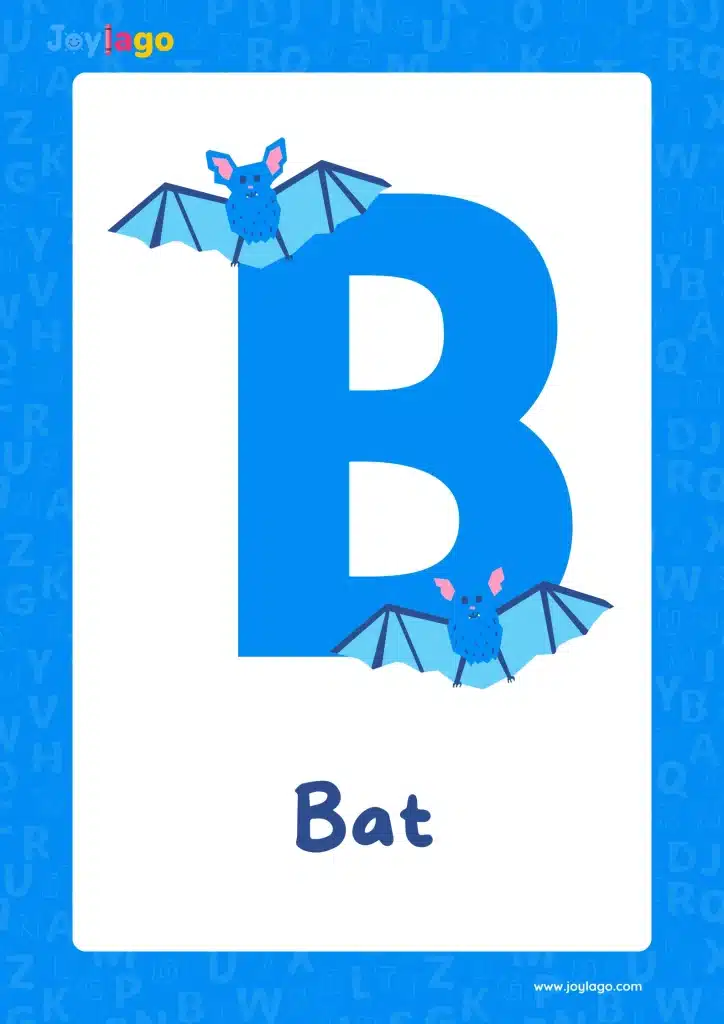 Flashcard bang chu cai tieng anh ve dong vat P1 2
